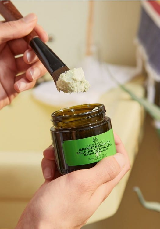 Japanese Matcha Tea Pollution Clearing Mask - The Body Shop - Image 5