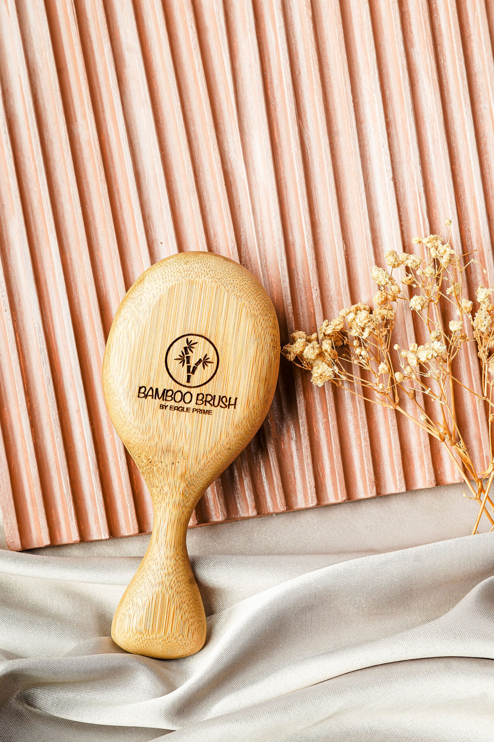 فرشاة شعر من خشب البامبو صغيرة للسفر | Bamboo Travel Hair Brush - Eagle Prime - Image 4