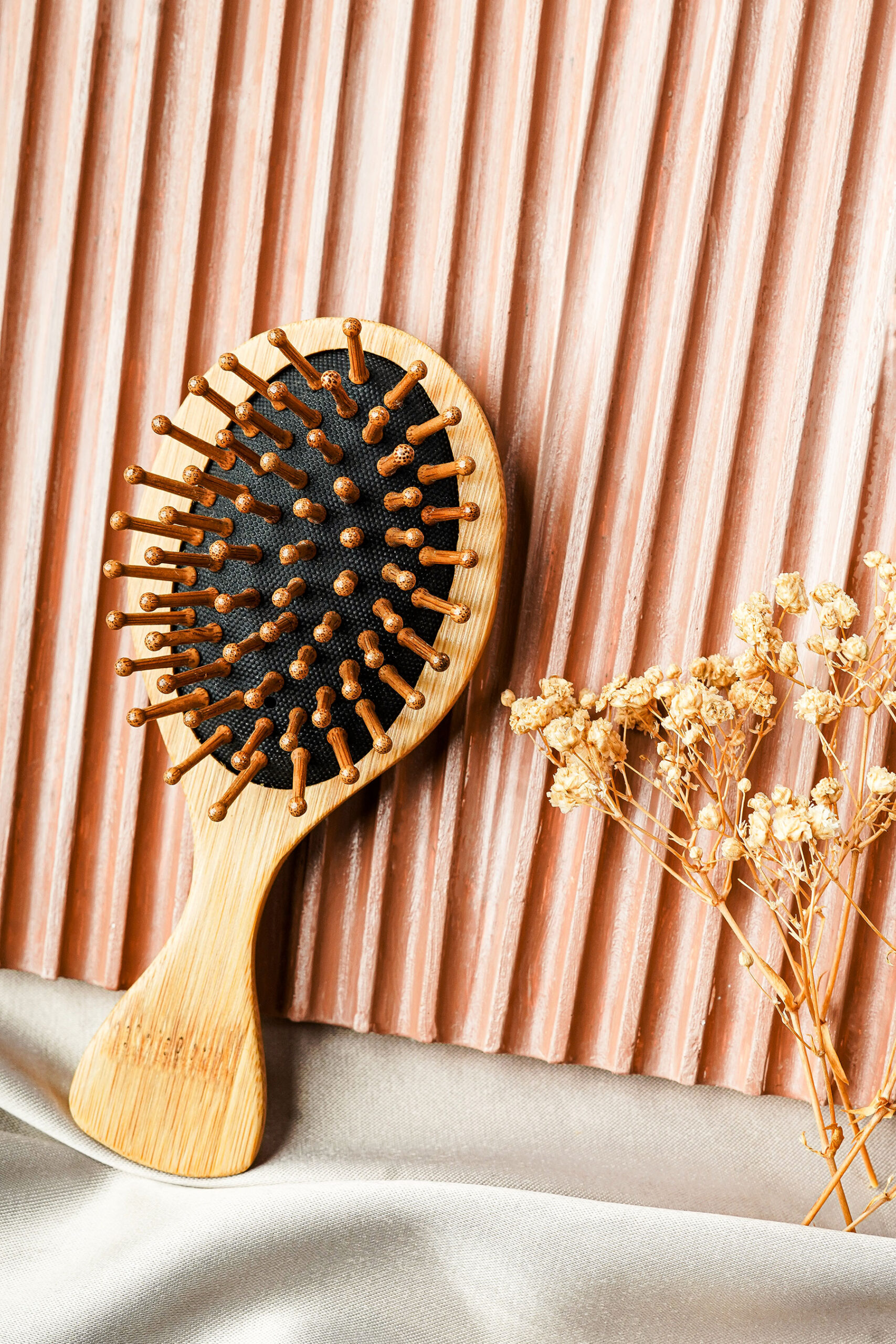 فرشاة شعر من خشب البامبو صغيرة للسفر | Bamboo Travel Hair Brush - Eagle Prime - Image 5