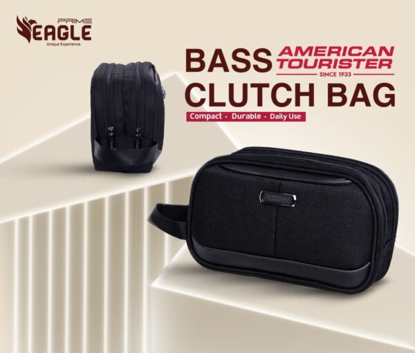 American Tourister BASS Clutch Bag – Style Meets Durability with 1-Year Warranty - Image 8