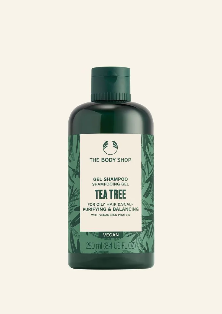 Tea Tree Purifying & Balancing Shampoo (250 ml) – The Body Shop