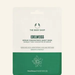 Edelweiss Serum Concentrate Sheet Mask - The Body Shop