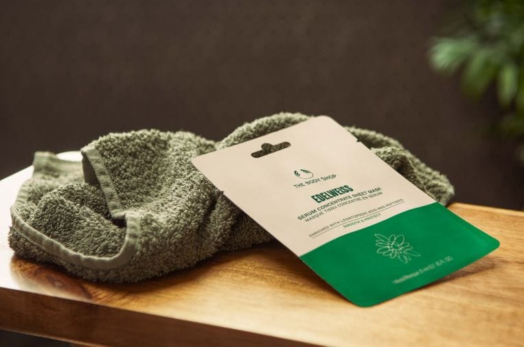 Edelweiss Serum Concentrate Sheet Mask - The Body Shop - Image 2