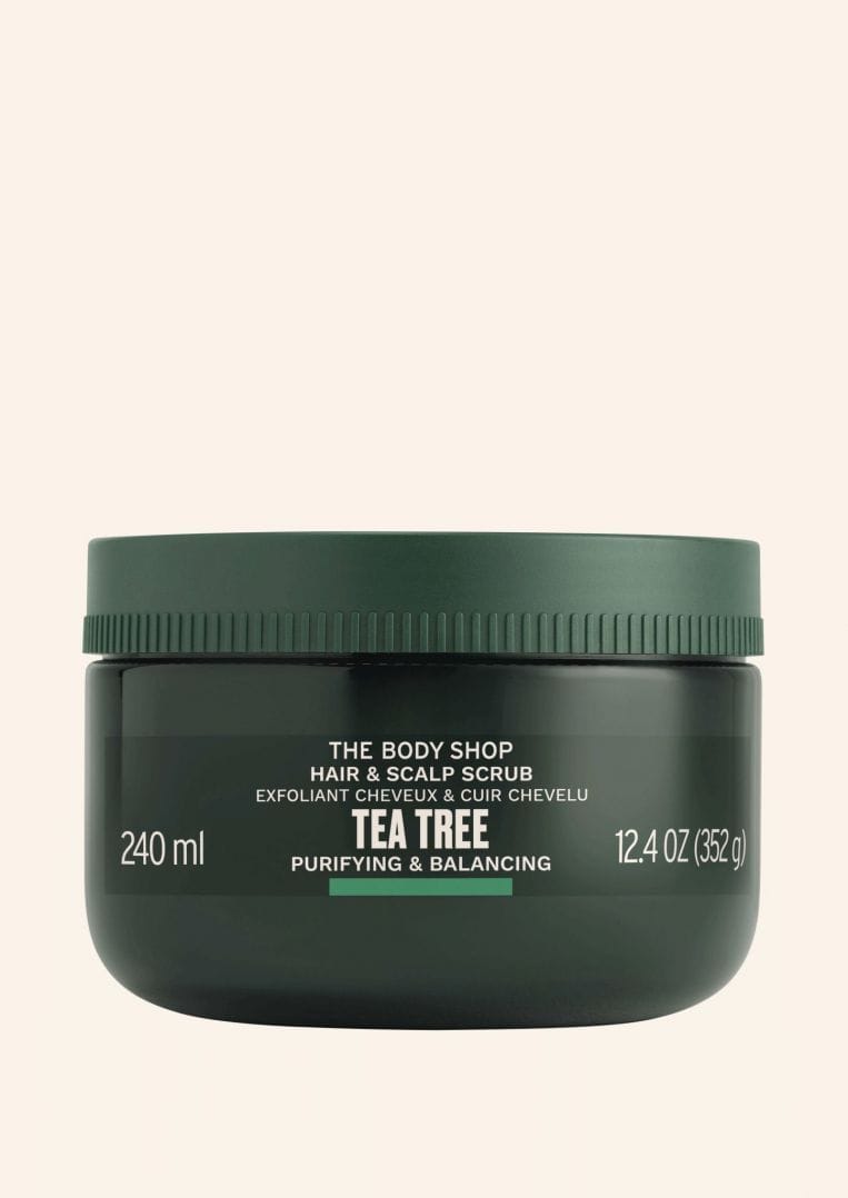 Tea Tree Purifying & Balancing Hair & Scalp Scrub (240 ml) - The Body Shop - Image 4