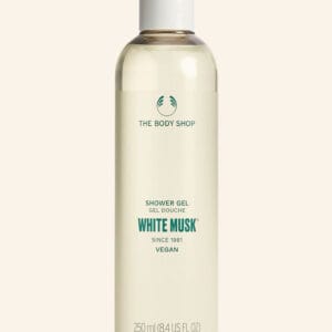 White Musk Shower Gel – Soft & Sensual Cleanse (250 ml) | The Body Shop