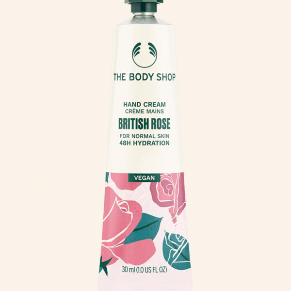 British Rose Hand Cream - The Body Shop