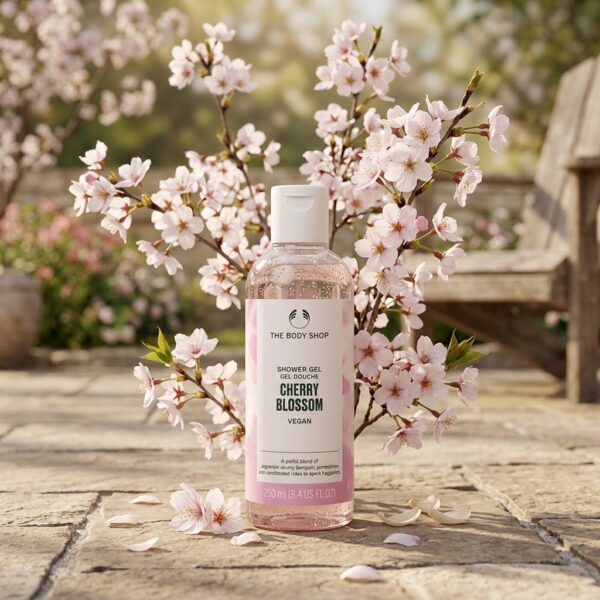 Glowing Cherry Blossom Shower Gel