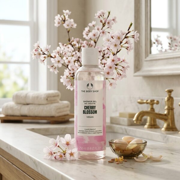 Glowing Cherry Blossom Shower Gel
