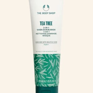 Tea Tree 3-in-1 Wash, Scrub & Mask – 125 ml – The Body Shop