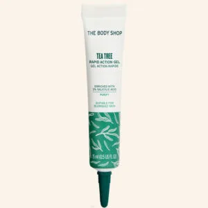 Tea Tree Rapid Action Gel for Blemishes – The Body Shop (15 ml)