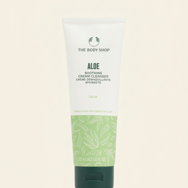 Aloe Soothing Cream Cleanser - The Body Shop