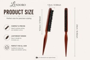 Bamboo Tail Teasing Comb
