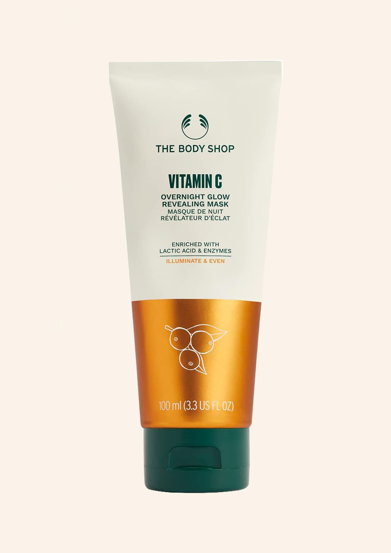 Vitamin C Overnight Glow Revealing Mask - 100 ml - The Body Shop
